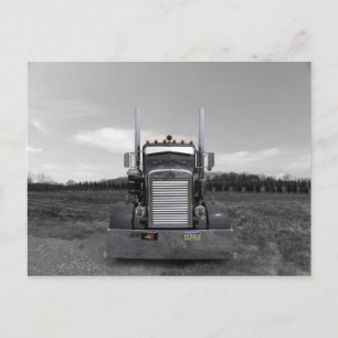 Peterbilt Needle Nose b/w Briefkaart