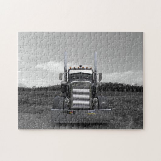 Peterbilt Needle Nose b/w Puzzle Legpuzzel (Horizontaal)