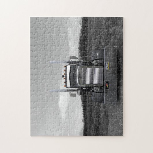 Peterbilt Needle Nose b/w Puzzle Legpuzzel (Verticaal)