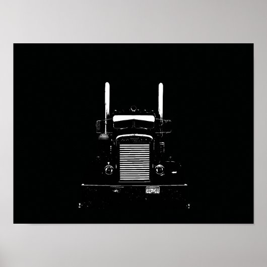 Peterbilt Needle Nose geeft #2 poster uit (Voorkant)