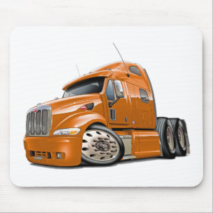 Peterbilt Oranje Truck Muismat