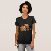 Peterbilt Oranje Truck T-shirt (Voorkant volledig)