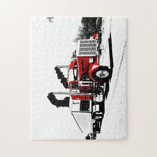 Peterbilt Puzzle doorblazen Legpuzzel (Verticaal)