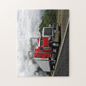 Peterbilt Puzzle Red & Rollin Legpuzzel (Verticaal)
