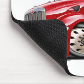 Peterbilt Red Truck Muismat (Hoek)