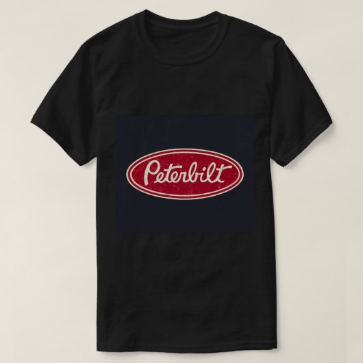 Peterbilt Truck Racing  Throw Blanket T-shirt (Design voorkant)