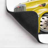 Peterbilt Yellow Truck Muismat (Hoek)