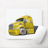 Peterbilt Yellow Truck Muismat (Met muis)