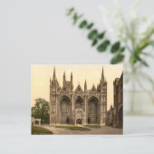 Peterborough Cathedral II, Cambridgeshire, Engelan Briefkaart (Staand voorkant)