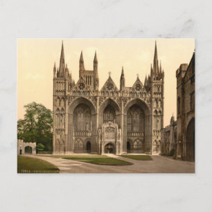 Peterborough Cathedral II, Cambridgeshire, Engelan Briefkaart