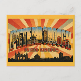 Peterborough Engeland Kathedraal & Bronstijd Briefkaart