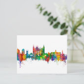 Peterborough England Skyline Briefkaart (Staand voorkant)