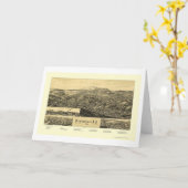 Peterborough, NH Panoramische Kaart - 1886 (Gele Bloem)