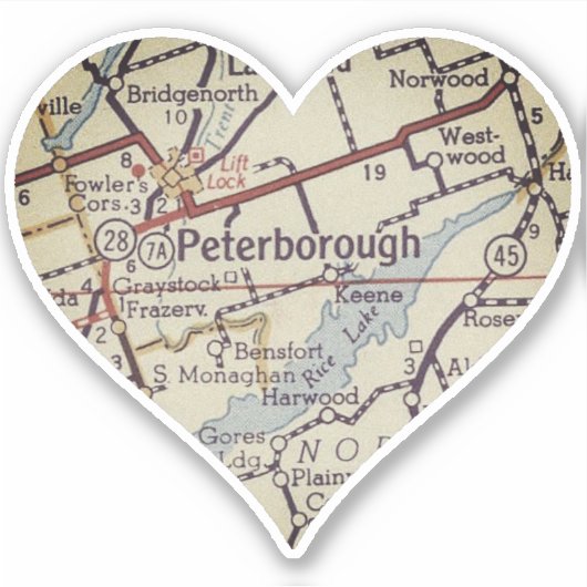 Peterborough Ontario Sticker (Voorkant)