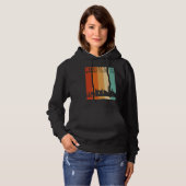 Peterborough stadsgezicht hoodie (Voorkant volledig)
