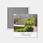 Peterfhof Palace Sint-Petersburg Rusland Magneet (Voorkant / Achterkant)