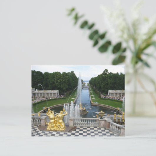 Petergof Briefkaart (Staand voorkant)