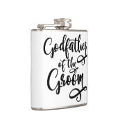 Petergoom van de bruidegom heupfles (Rechts)