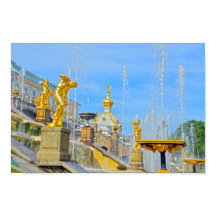 Peterhof Gouden Standbeelden, Rusland