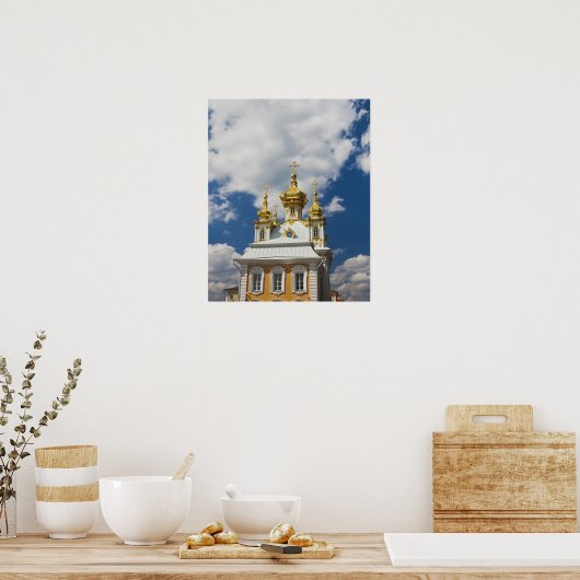 Peterhof, Grand Palace, kapelvleugel Poster (Keuken)