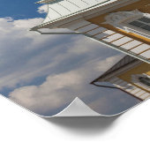 Peterhof, Grand Palace, kapelvleugel Poster (Hoek)