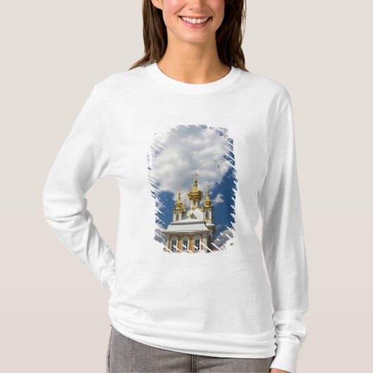 Peterhof, Grand Palace, kapelvleugel T-shirt (Voorkant)