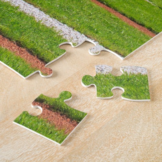 Peterhof Palace en Grand Cascade van de fonteinen Legpuzzel (Zijkant)