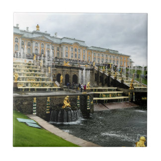Peterhof Palace Fountains of St. Petersburg Russia Tegeltje