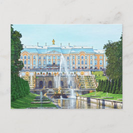 Peterhof Palace Grand Cascade, Rusland Briefkaart