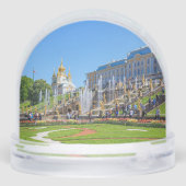 Peterhof Palace Grand Cascade – St. Petersburg Rus Sneeuwbol (Achterkant)