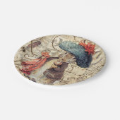 peterkonijn , benjamin bunny paper borden papieren bordje (Gekanteld)