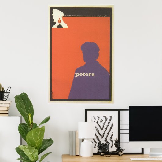 Peters (Sovjet-Unie) Cuban Movie Poster (Thuiskantoor)