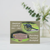 Petersberg National Battlefield Briefkaart (Staand voorkant)