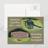 Petersberg National Battlefield Briefkaart (Voorkant / Achterkant)