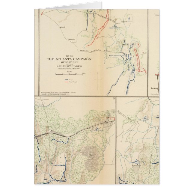 Petersburg, Va, Atlanta-campagne (Voorkant)