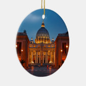 Petersdom in Rom - Italien Keramisch Ornament (Rechts)