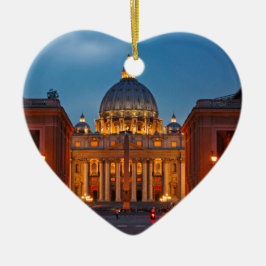 Petersdom in Rom - Italien Keramisch Ornament