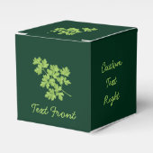 peterselie bedankdoosjes (Voorkant Zijde)