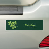 peterselie bumpersticker (Op auto)