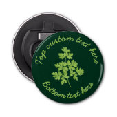 peterselie button flesopener (Voorkant)