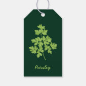 peterselie cadeaulabel (Voorkant)