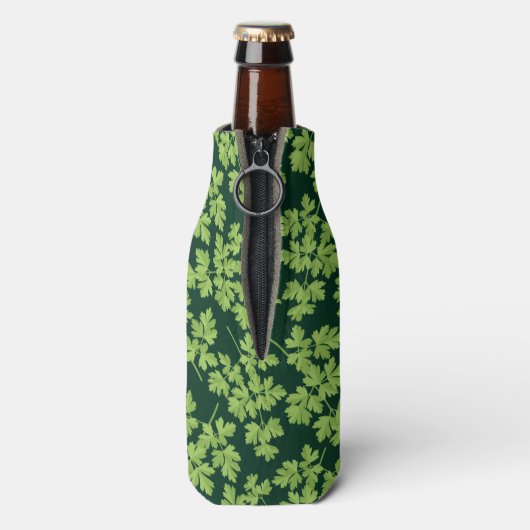 peterselie flesjeskoeler (Fles Achterkant)