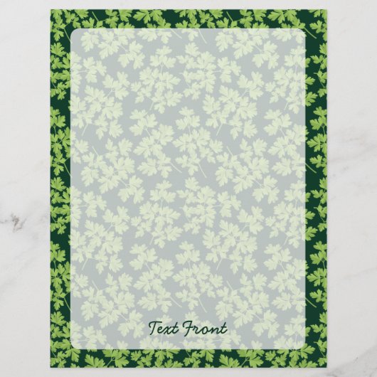 peterselie flyer (Voorkant)