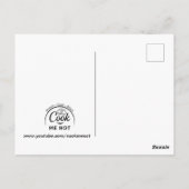 peterselie groene gladde recept briefkaart (Achterkant)