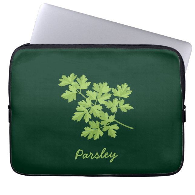 peterselie laptop sleeve (Voorkant)