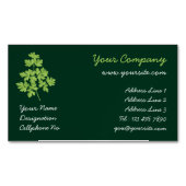 peterselie magnetisch visitekaartje (Voorkant)