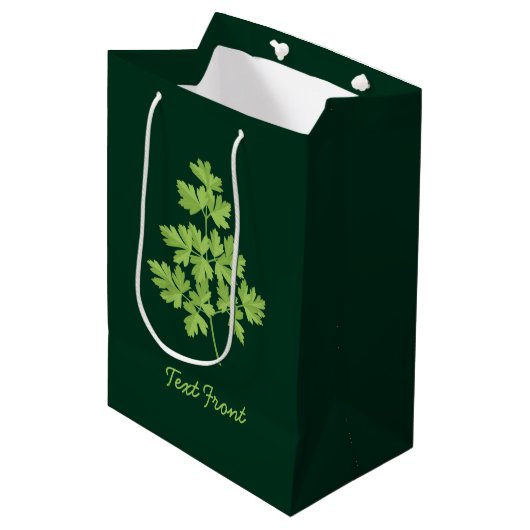peterselie medium cadeauzakje (Voorkant Gekanteld)
