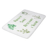 Peterselie Sage Rosemary Thyme Herbal Design Mat (Gekanteld)