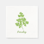 peterselie servet (Voorkant)