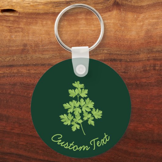 Peterselie Sleutelhanger (Voorkant)